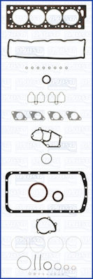 Full Gasket Kit, engine (50172000)