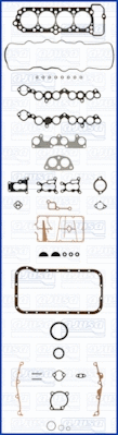 Full Gasket Kit, engine (50046600)