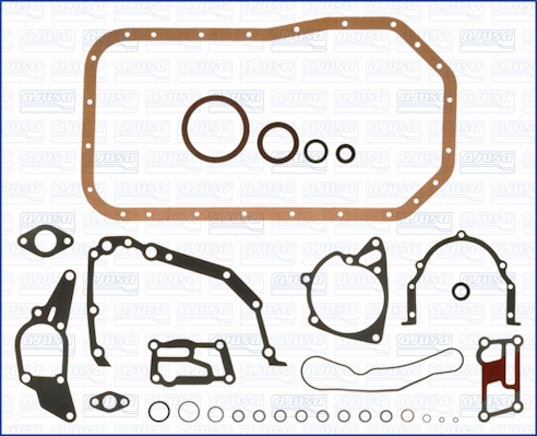 Gasket Kit, crankcase (54042600)