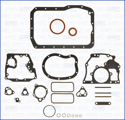 Gasket Kit, crankcase (54031800)