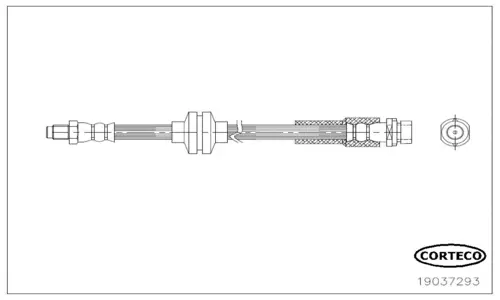 Brake Hose (19037293)