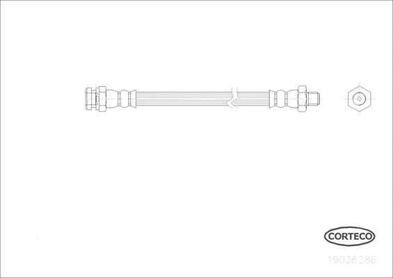Brake Hose (19036286)