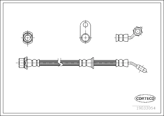Brake Hose (19033054)