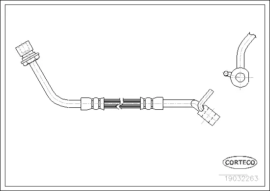 Brake Hose (19032263)