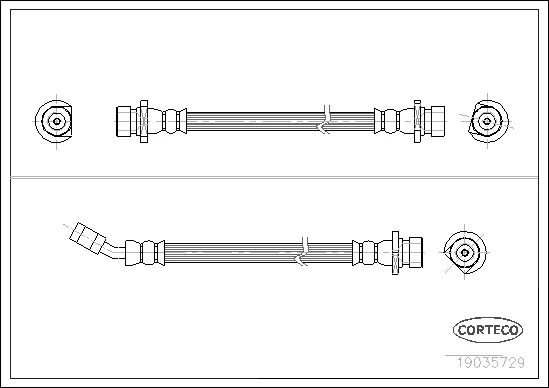 Brake Hose (19035729)