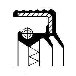 Shaft Seal, differential (01027679B)