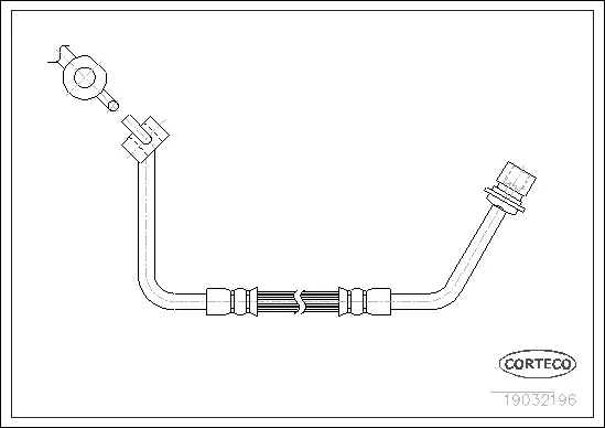 Brake Hose (19032196)