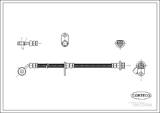 Brake Hose (19033496)