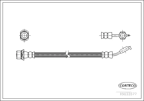 Brake Hose (19033577)