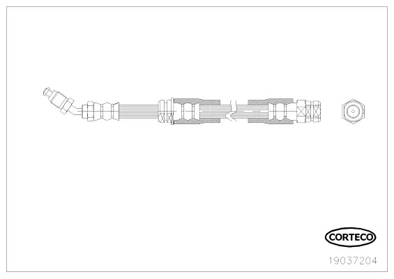 Brake Hose (19037204)