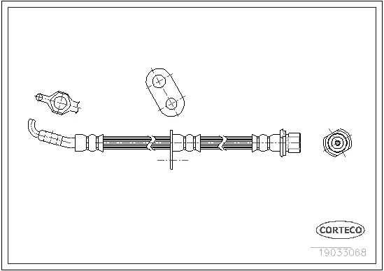 Brake Hose (19033068)