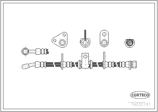Brake Hose (19032741)