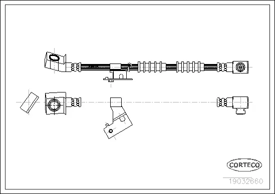 Brake Hose (19032660)