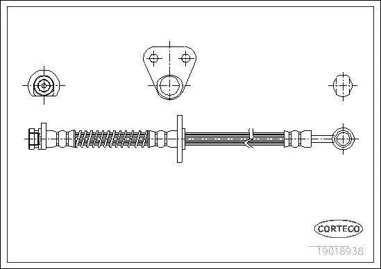 Brake Hose (19018938)