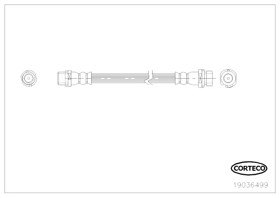 Brake Hose (19036499)