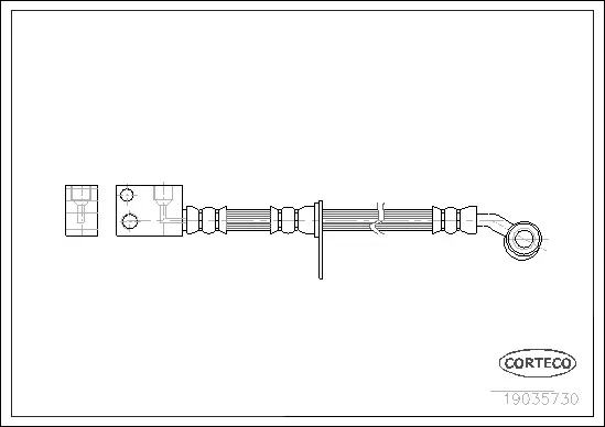Brake Hose (19035730)
