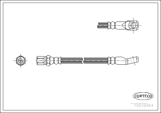 Brake Hose (19018464)