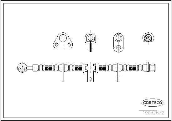 Brake Hose (19032672)