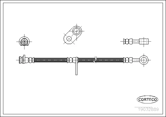 Brake Hose (19032889)