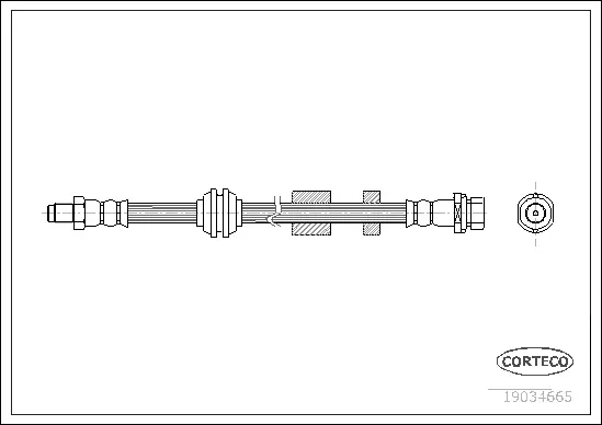 Brake Hose (19034665)