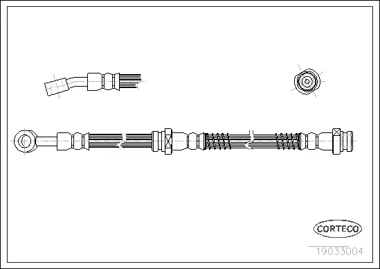 Brake Hose (19033004)