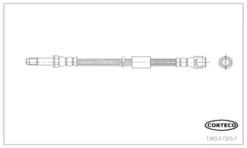 Brake Hose (19037257)