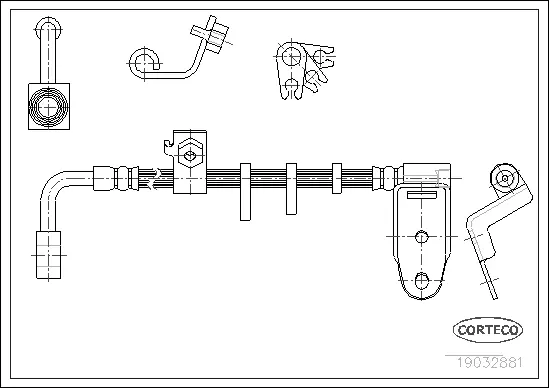 Brake Hose (19032881)