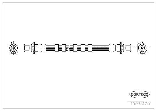 Brake Hose (19035100)