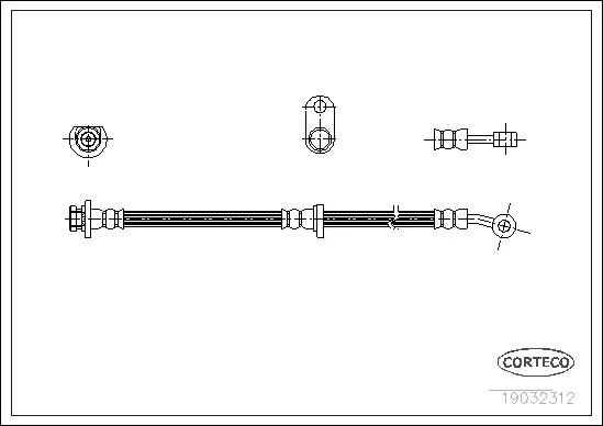 Brake Hose (19032312)