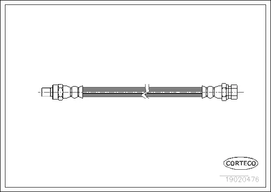 Brake Hose (19020476)