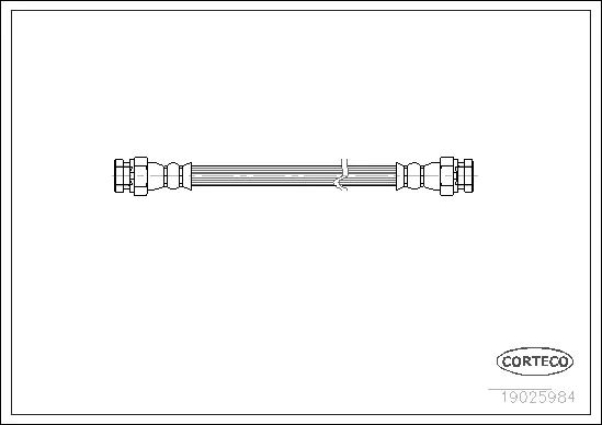 Brake Hose (19025984)