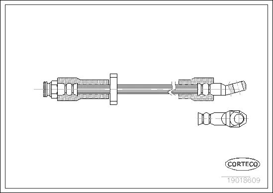 Brake Hose (19018609)