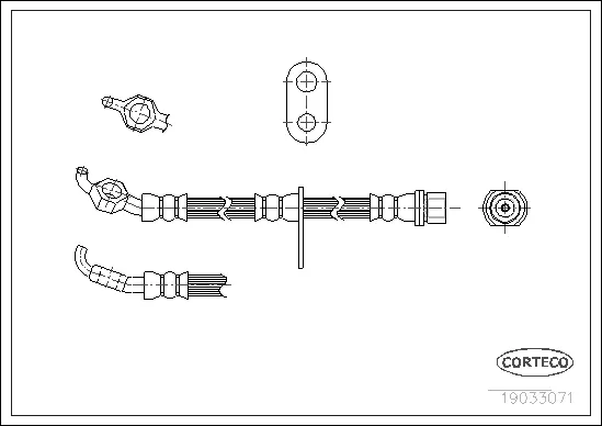 Brake Hose (19033071)