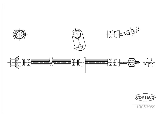 Brake Hose (19033059)