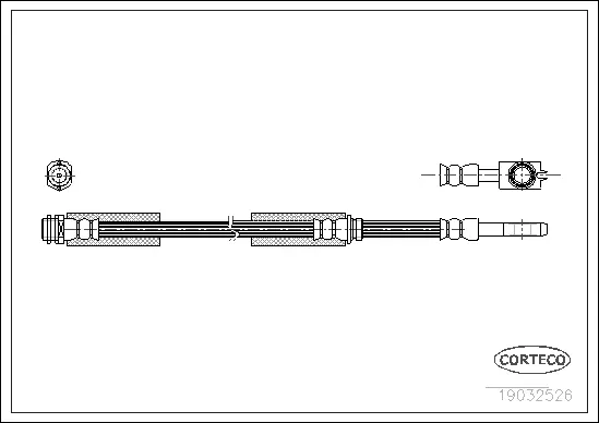 Brake Hose (19032526)