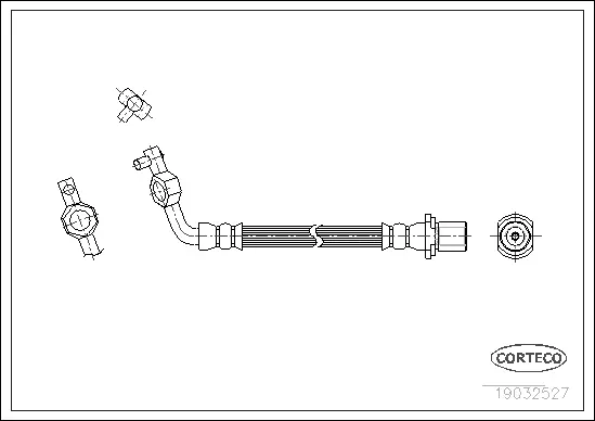 Brake Hose (19032527)