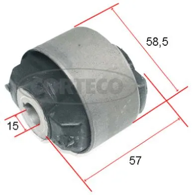 Mounting, control/trailing arm (21652888)