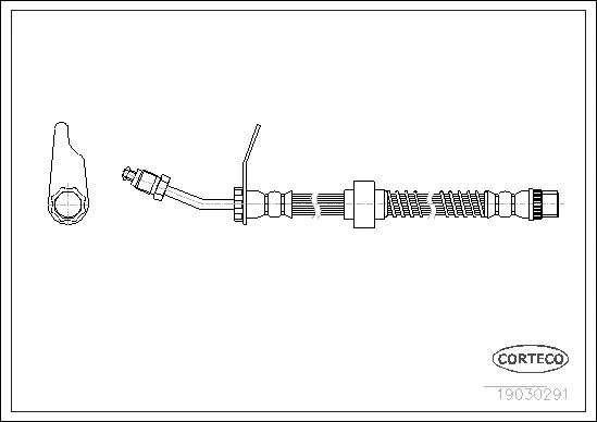 Brake Hose (19030291)