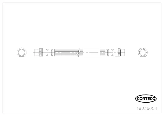 Brake Hose (19036604)