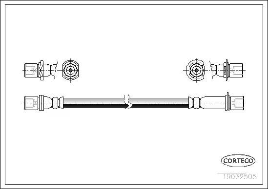 Brake Hose (19032505)