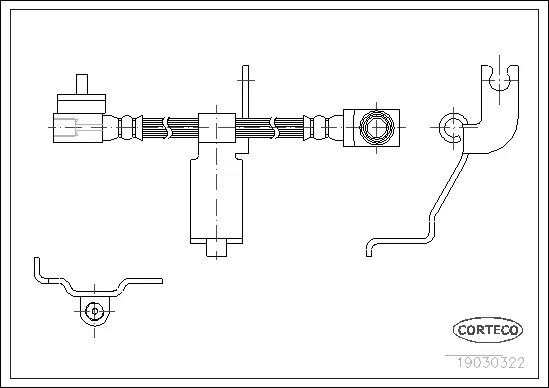 Brake Hose (19030322)