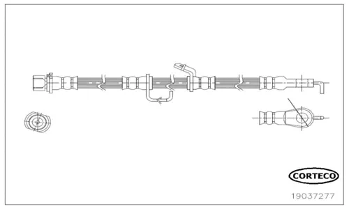 Brake Hose (19037277)