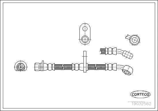 Brake Hose (19032582)
