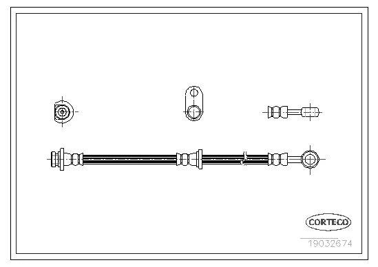 Brake Hose (19032674)