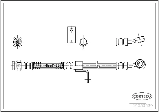Brake Hose (19033539)