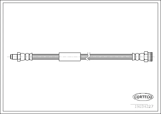 Brake Hose (19034327)