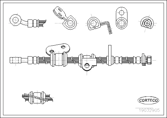 Brake Hose (19032905)
