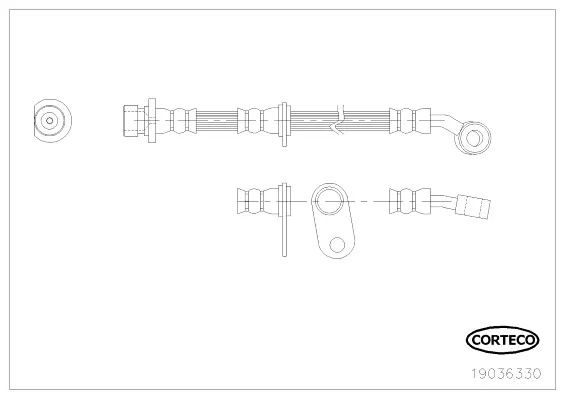 Brake Hose (19036330)