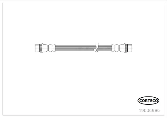Brake Hose (19036986)