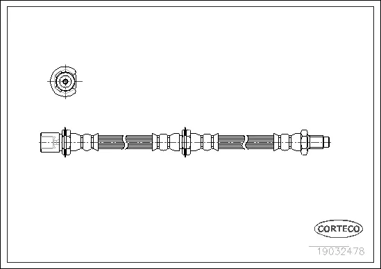 Brake Hose (19032478)